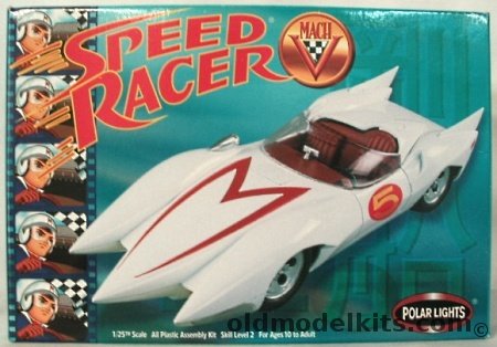 Polar Lights 1/25 Speed Racer Mach V, 6700 plastic model kit